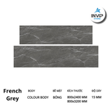Đá nung kết FRENCH GREY