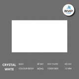 Đá nung kết Crystal White 1200*1800*12