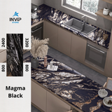 Đá nung kết Magma Black