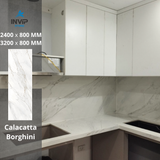 Đá Nung Kết CALACATTA BORGHINI.