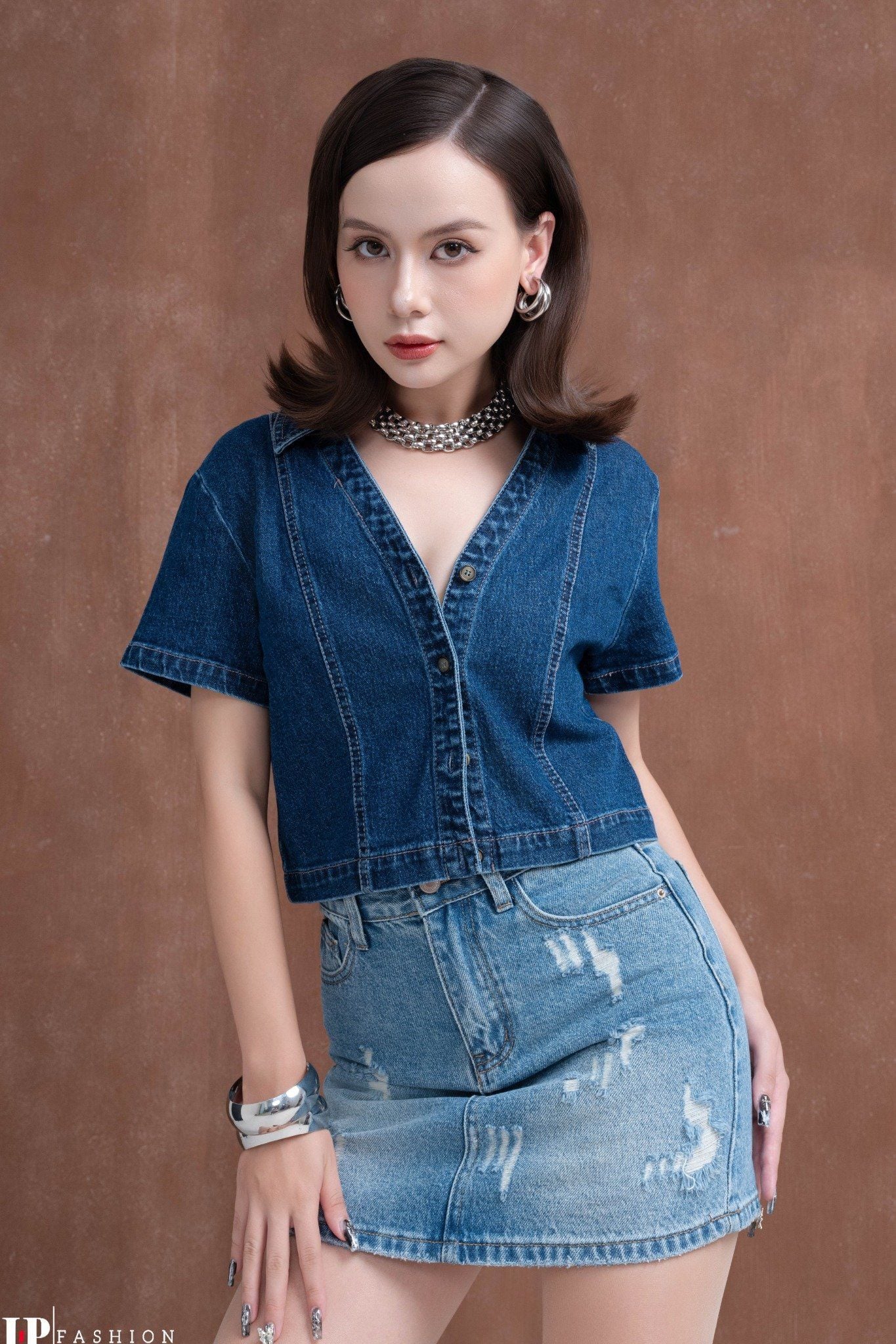 Áo Sơ Mi Croptop NT 10612035