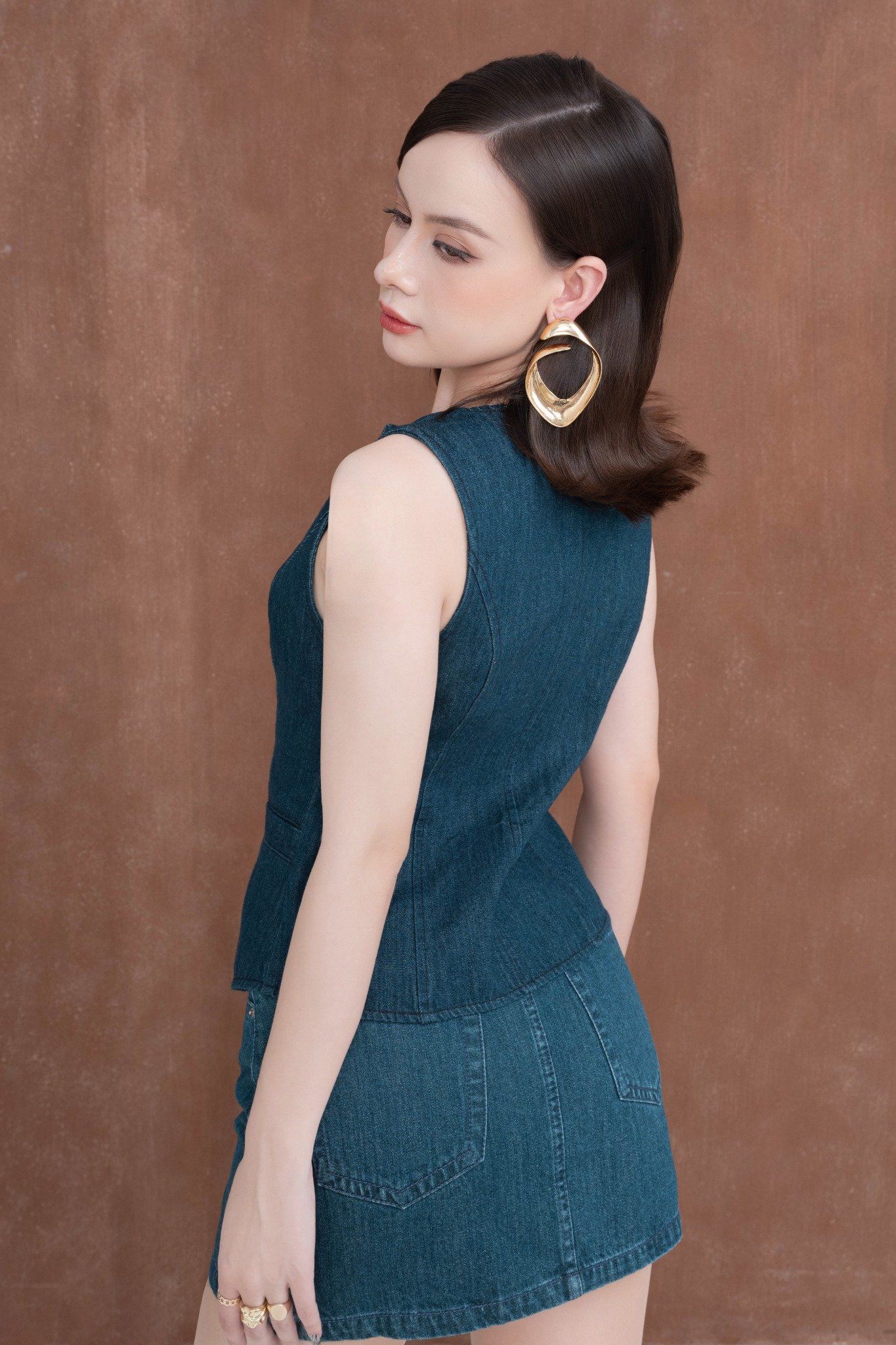 Chân Váy Jean Ngắn 17012047