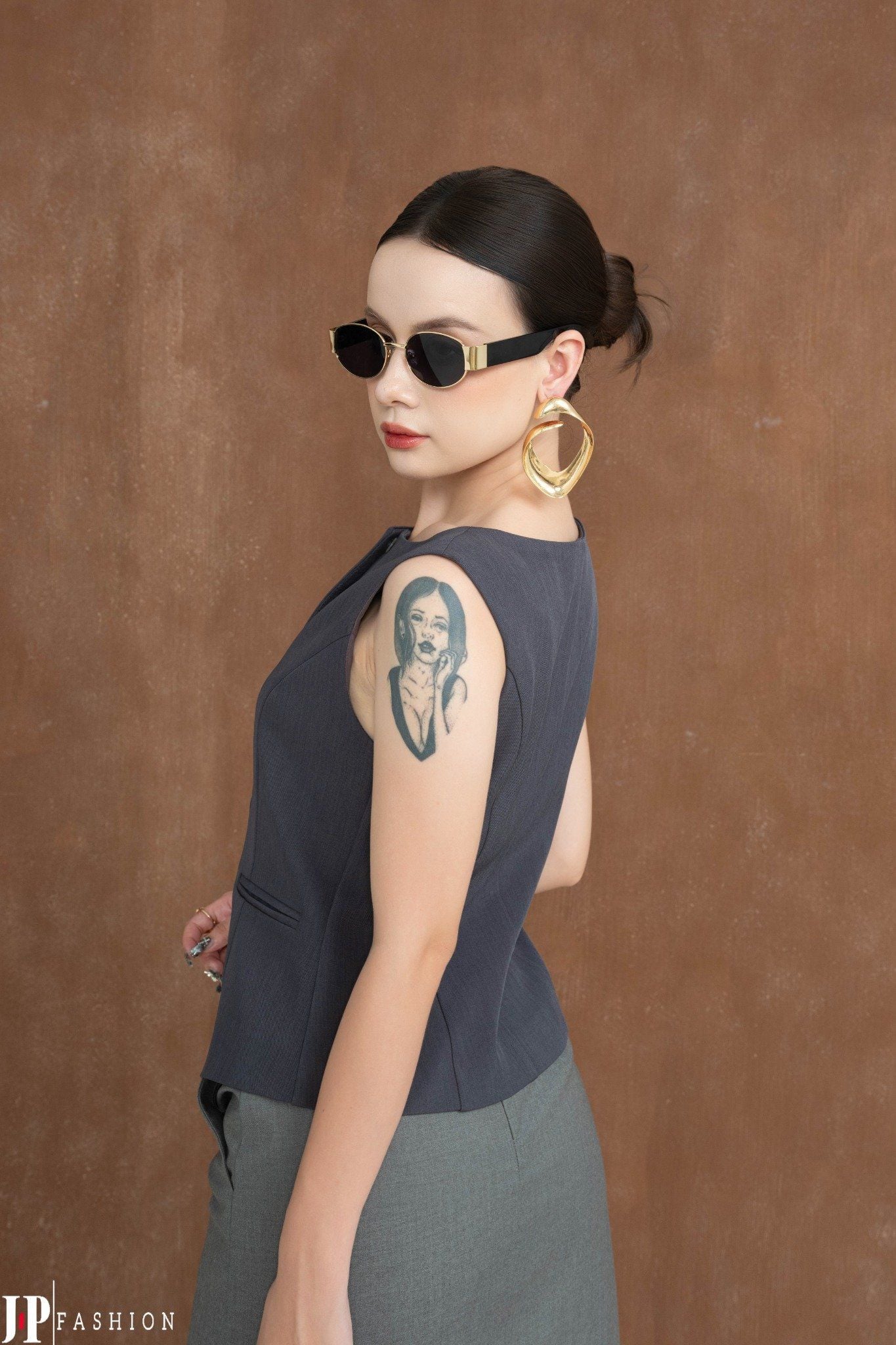 Áo Gile Linen 10612039