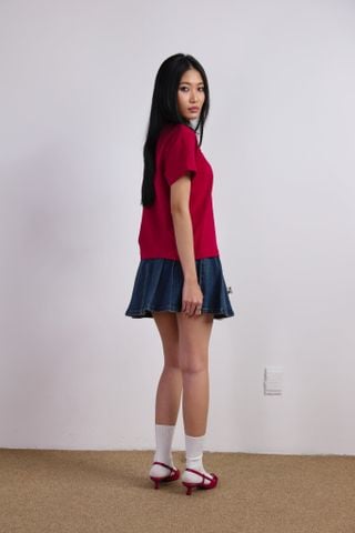 Chân Váy Jean Ngắn 17012250