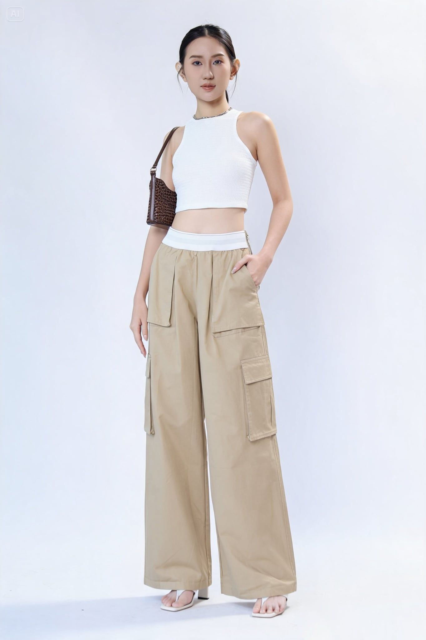 Quần Kaki túi hộp 895102