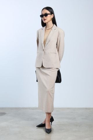 Chân Váy Linen Công Sở 17012182