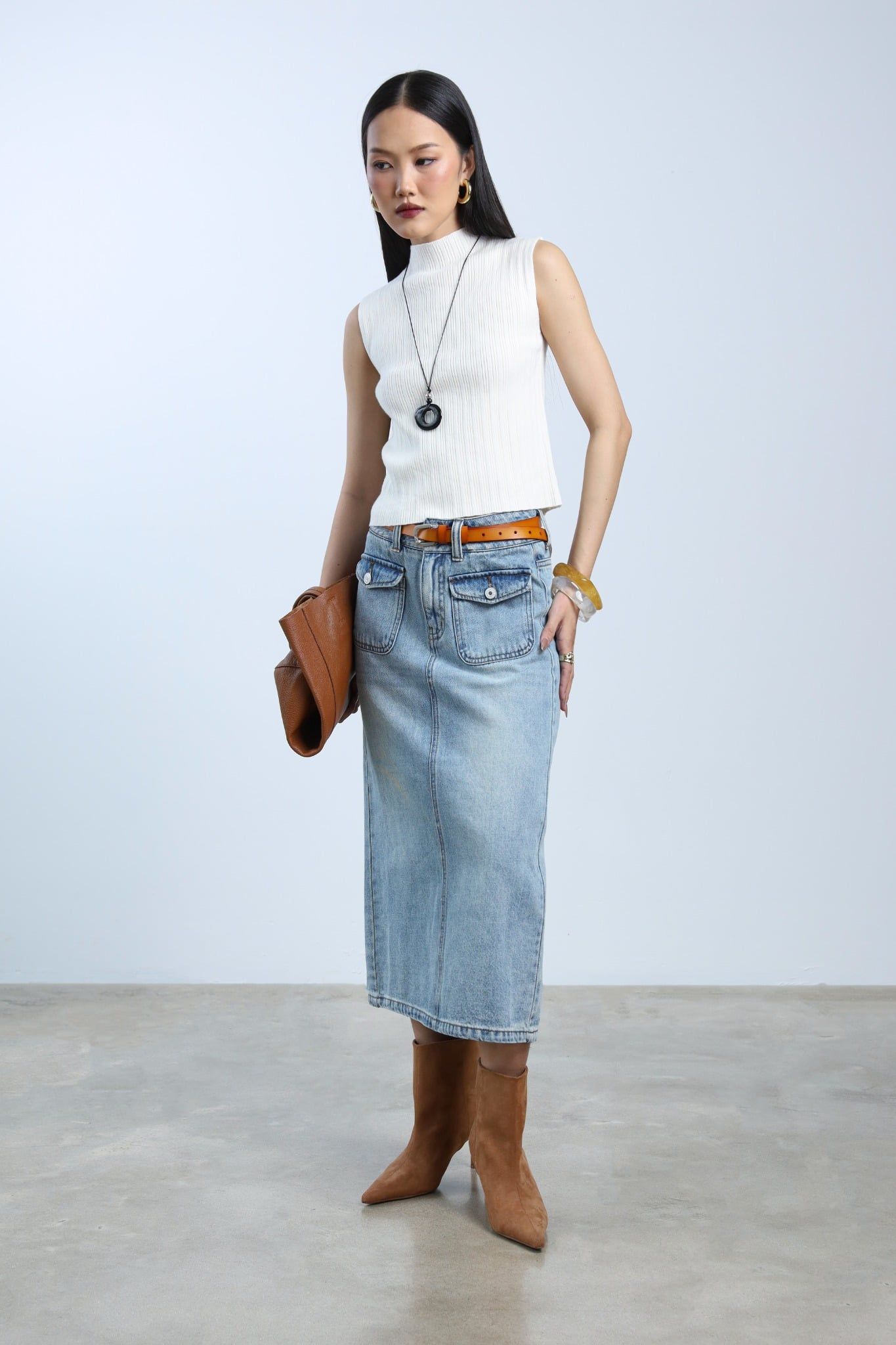 Váy Jean Dài 17012151