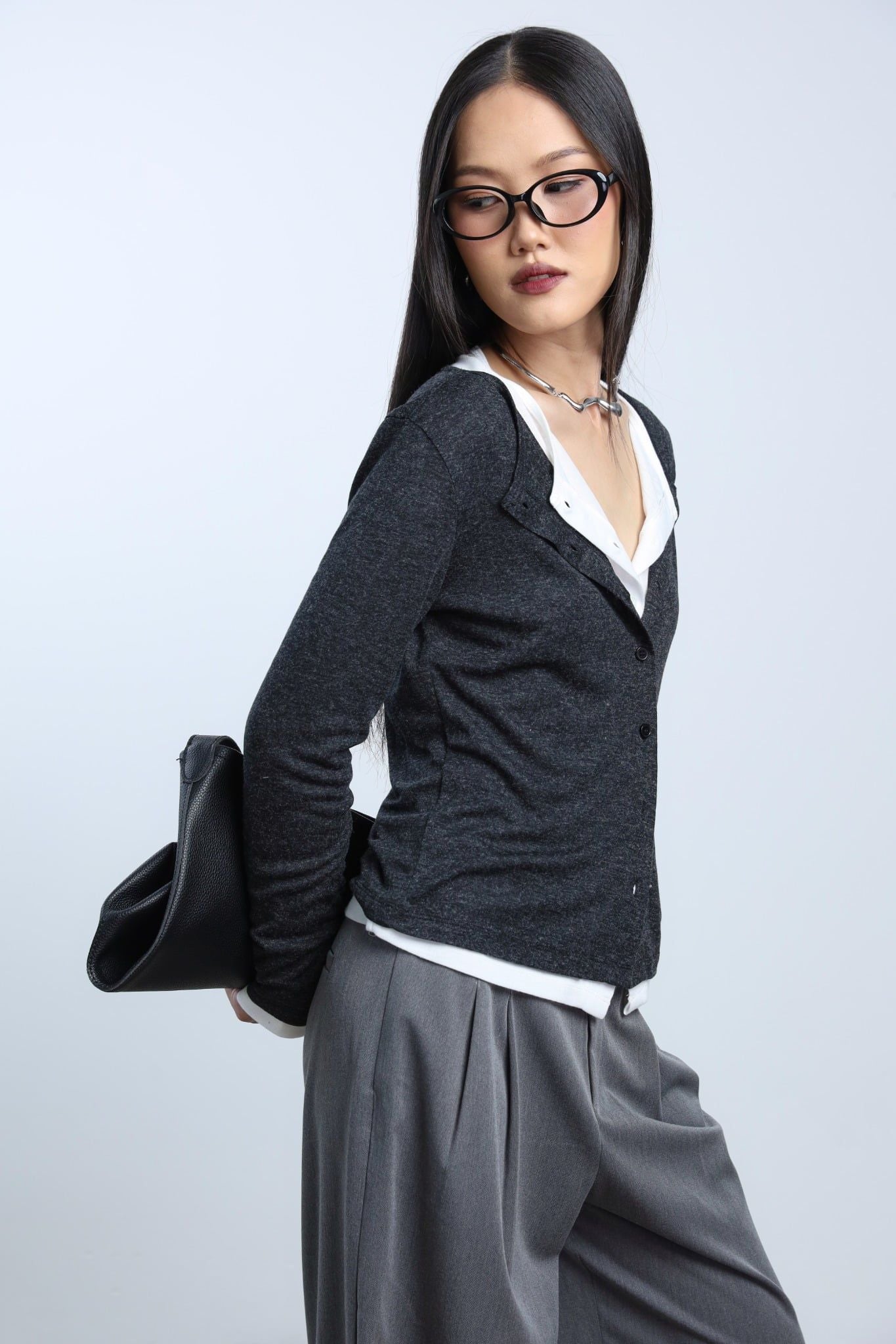 Áo Thun Cardigan Basic 10212169