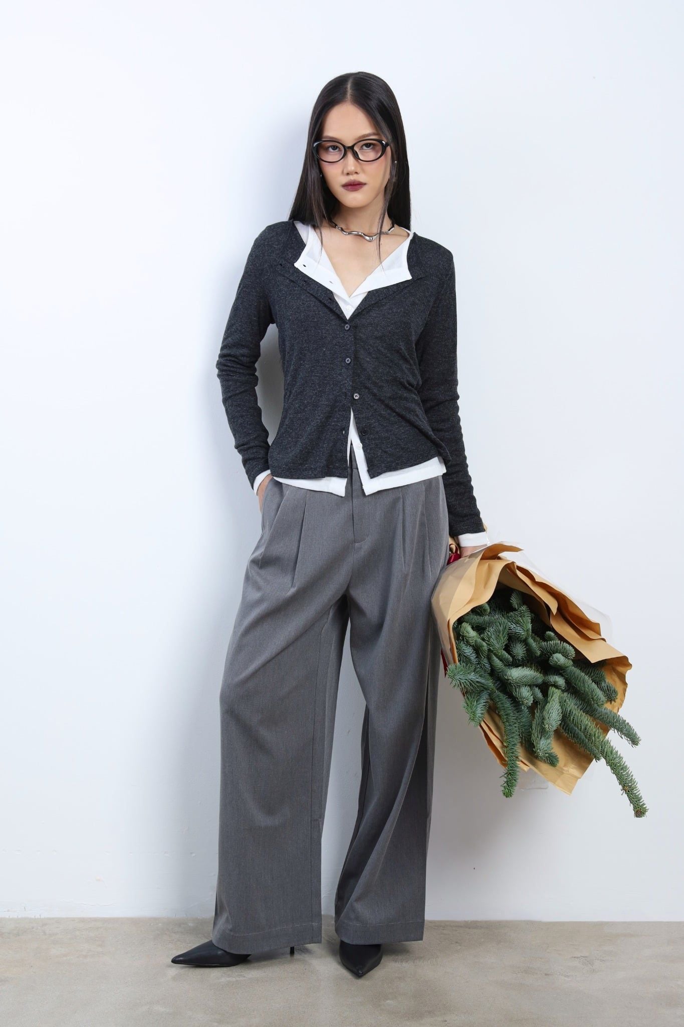 Áo Thun Cardigan Basic 10212169