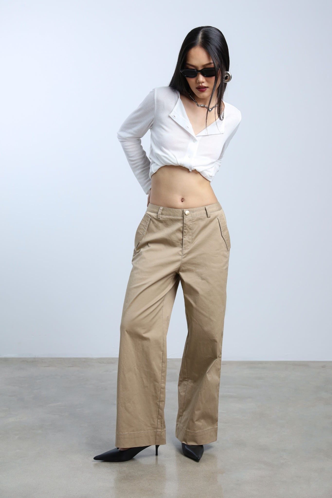 Quần Kaki Ống Rộng 19112163