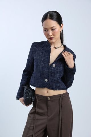 Áo Khoác Tweed Croptop 10712139