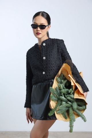 Áo Khoác Tweed Croptop 10712139