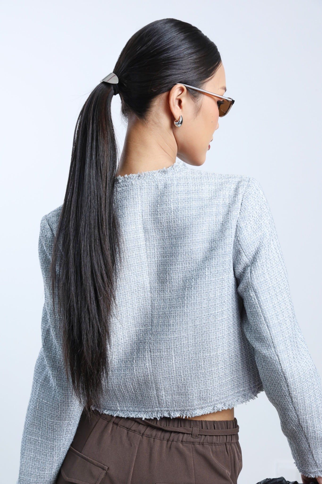 Áo Khoác Tweed Croptop 10712139