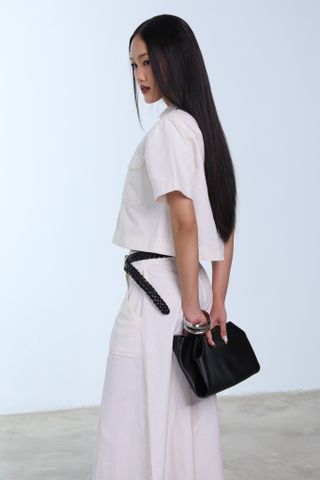 Áo Sơ Mi Kaki Croptop 10611853