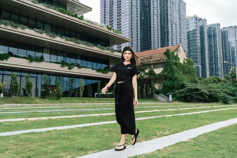 Chân Váy Thun Dài 17011916