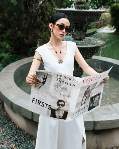 Đầm Thun Kiểu Phối Dù 11011933