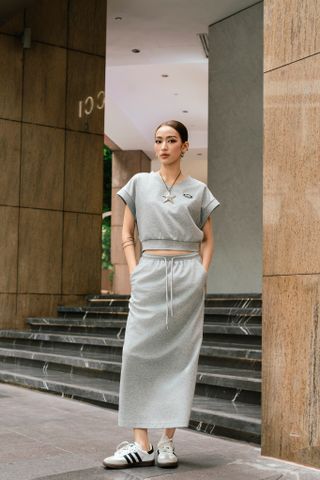 Chân Váy Thun Dài 17011916