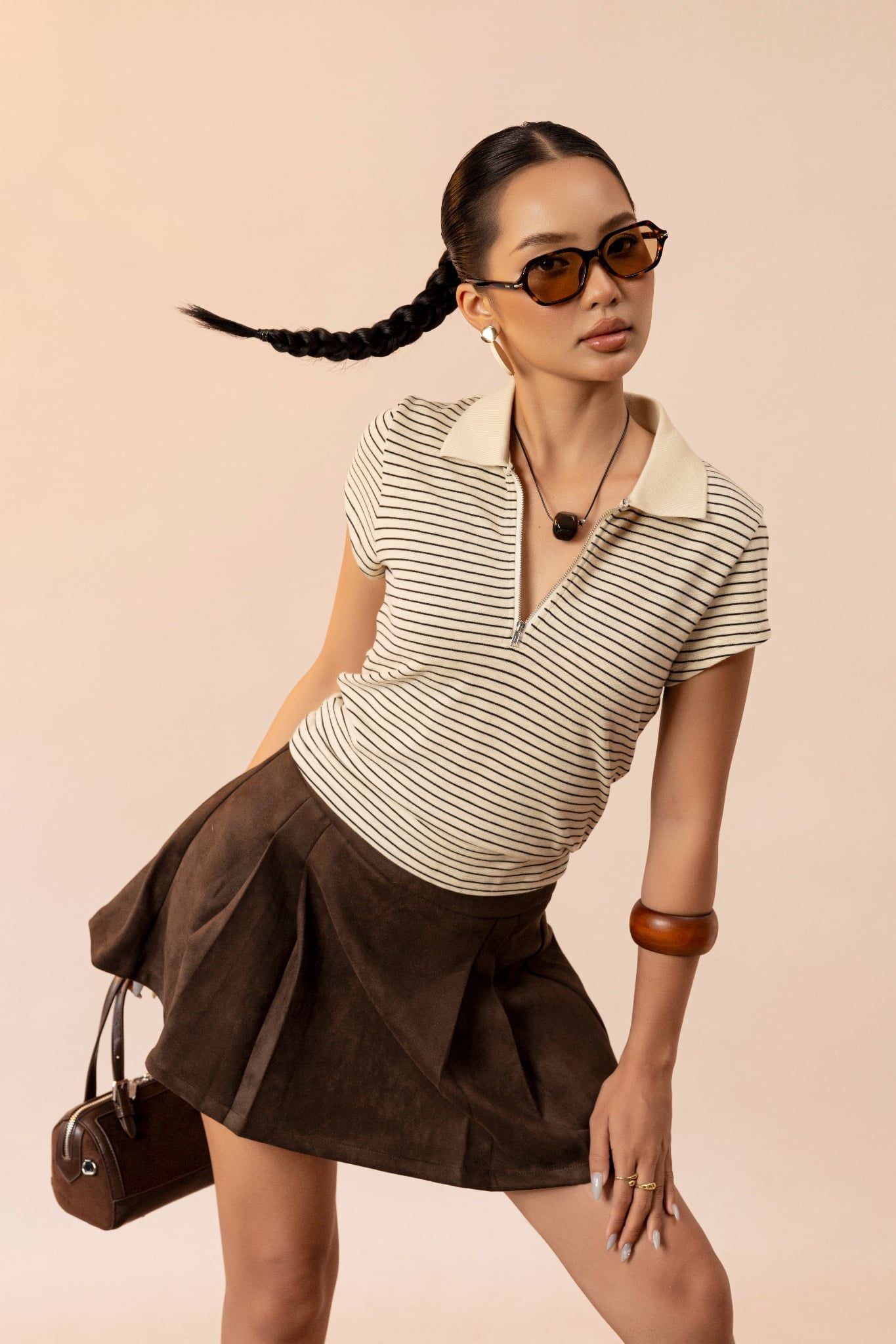 Váy xếp ly 17012317