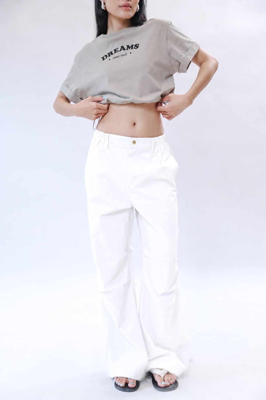 Quần dù ống rộng 19212405