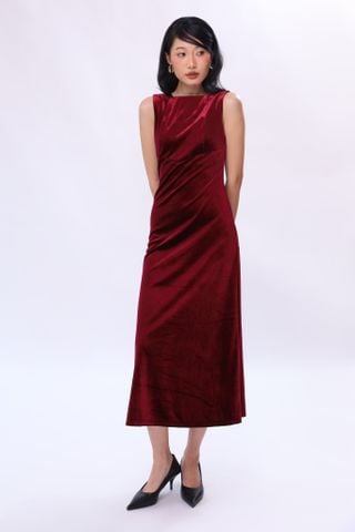 Đầm Nhung Kiểu SN 11012230