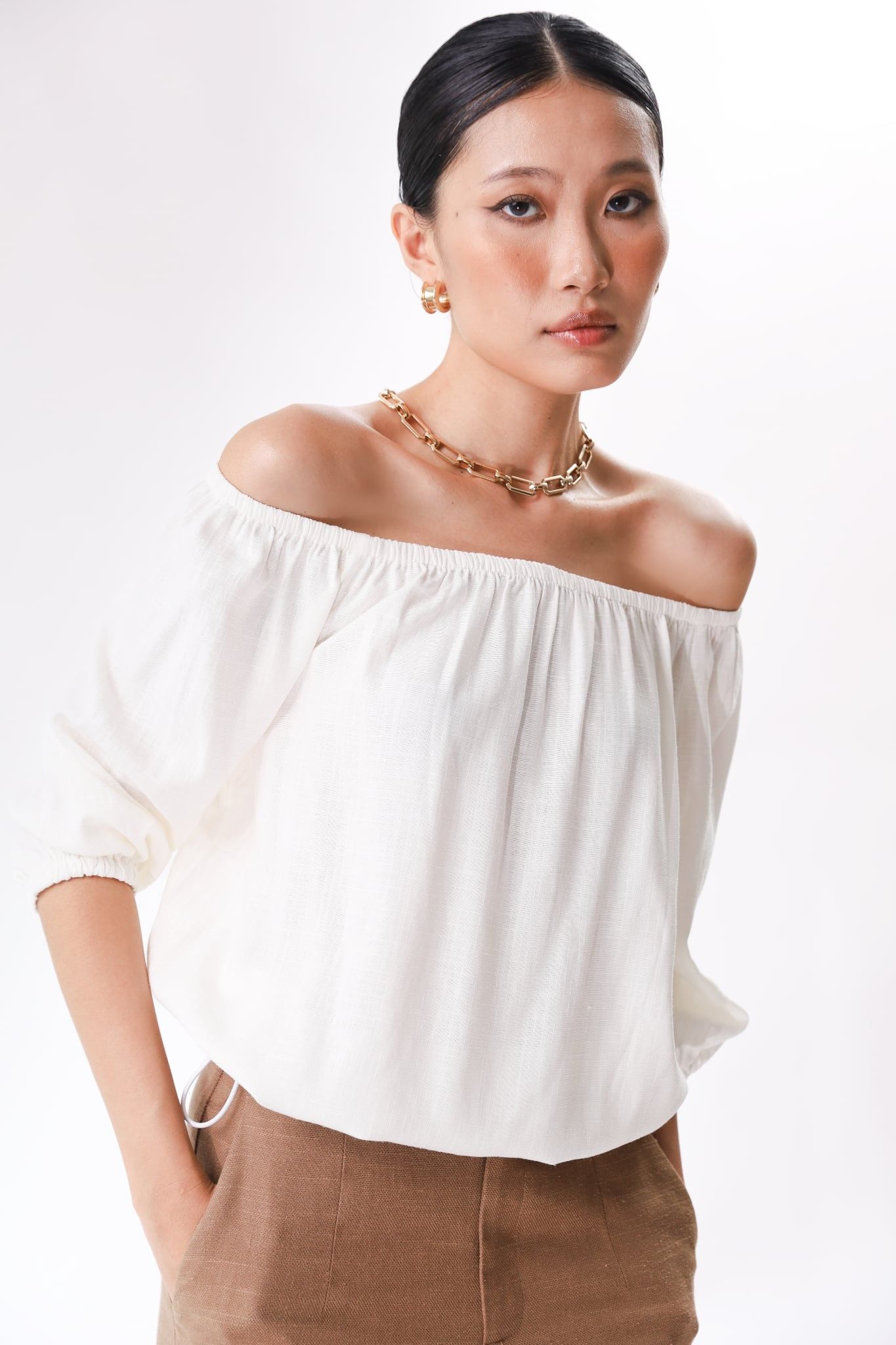 Sơ mi kiểu tay lỡ 10612320