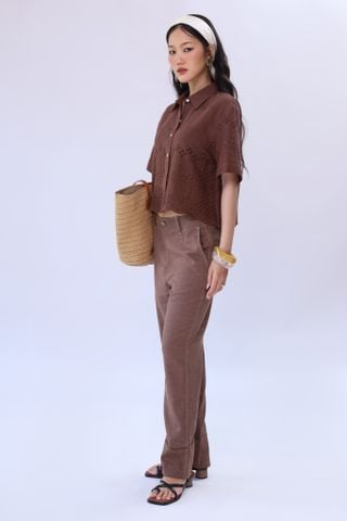 Quần Linen Ống Ôm 19011984