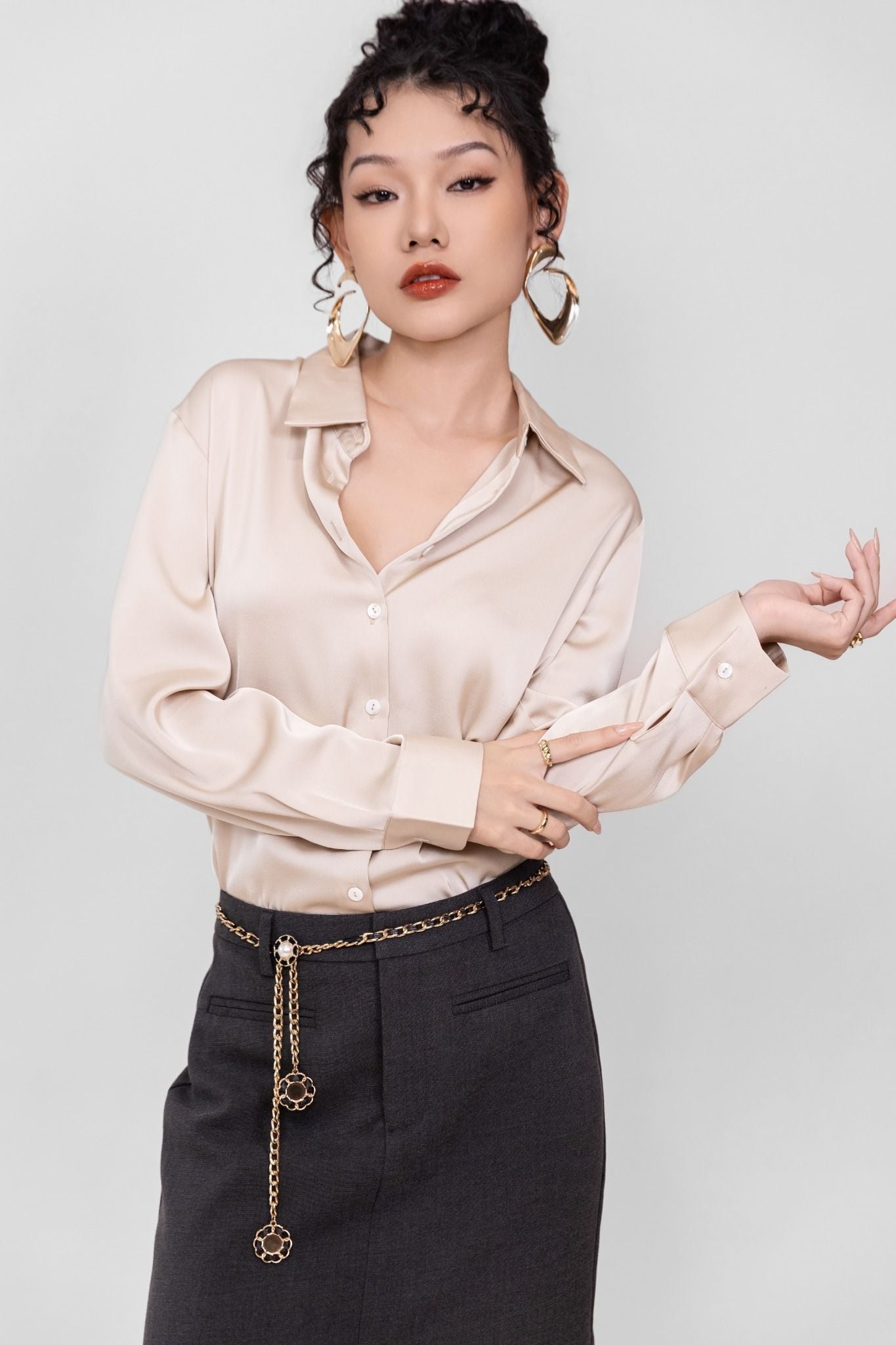 Áo Sơ Mi Lụa 10612041