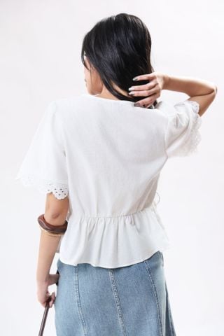 Áo Sơ Mi Kiểu Cổ V NT 10612436