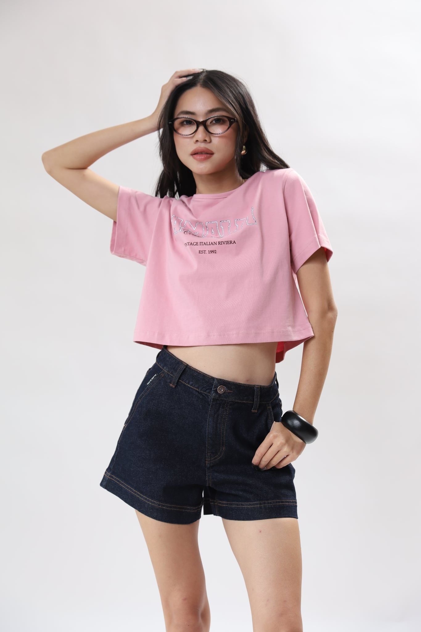 Áo thun chữ croptop NT 10212406