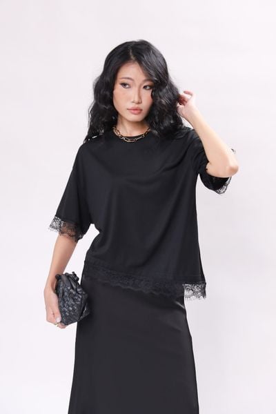 Áo thun phối ren NT 10212369