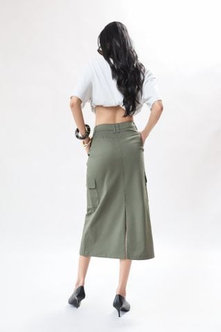 Chân Váy Kaki Túi Hộp 17012437