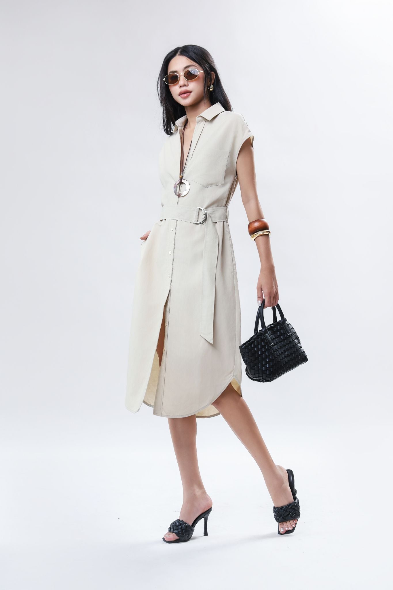 Đầm Kiểu Linen SN 11012435