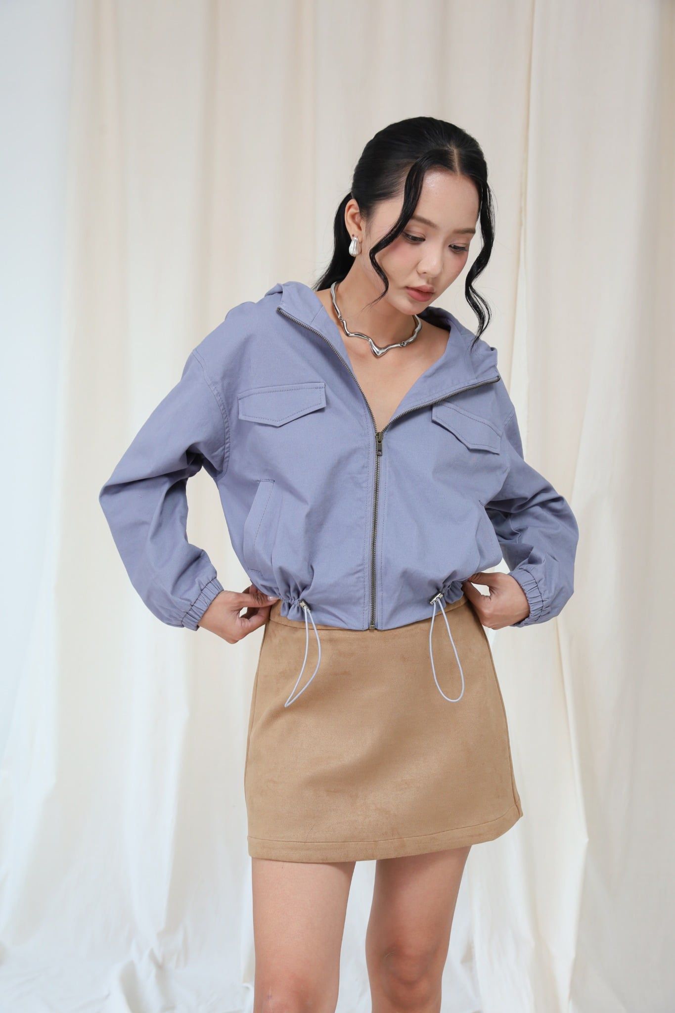 Áo Khoác Nón Kaki DT 10712256