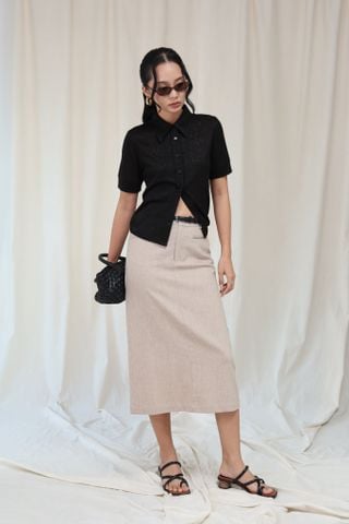 Chân Váy Linen Công Sở 17012182