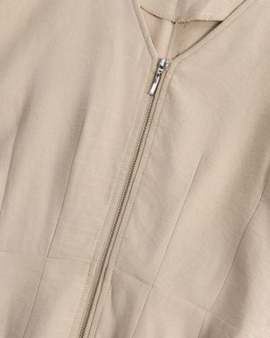 Đầm kiểu Linen khóa kéo 1342101
