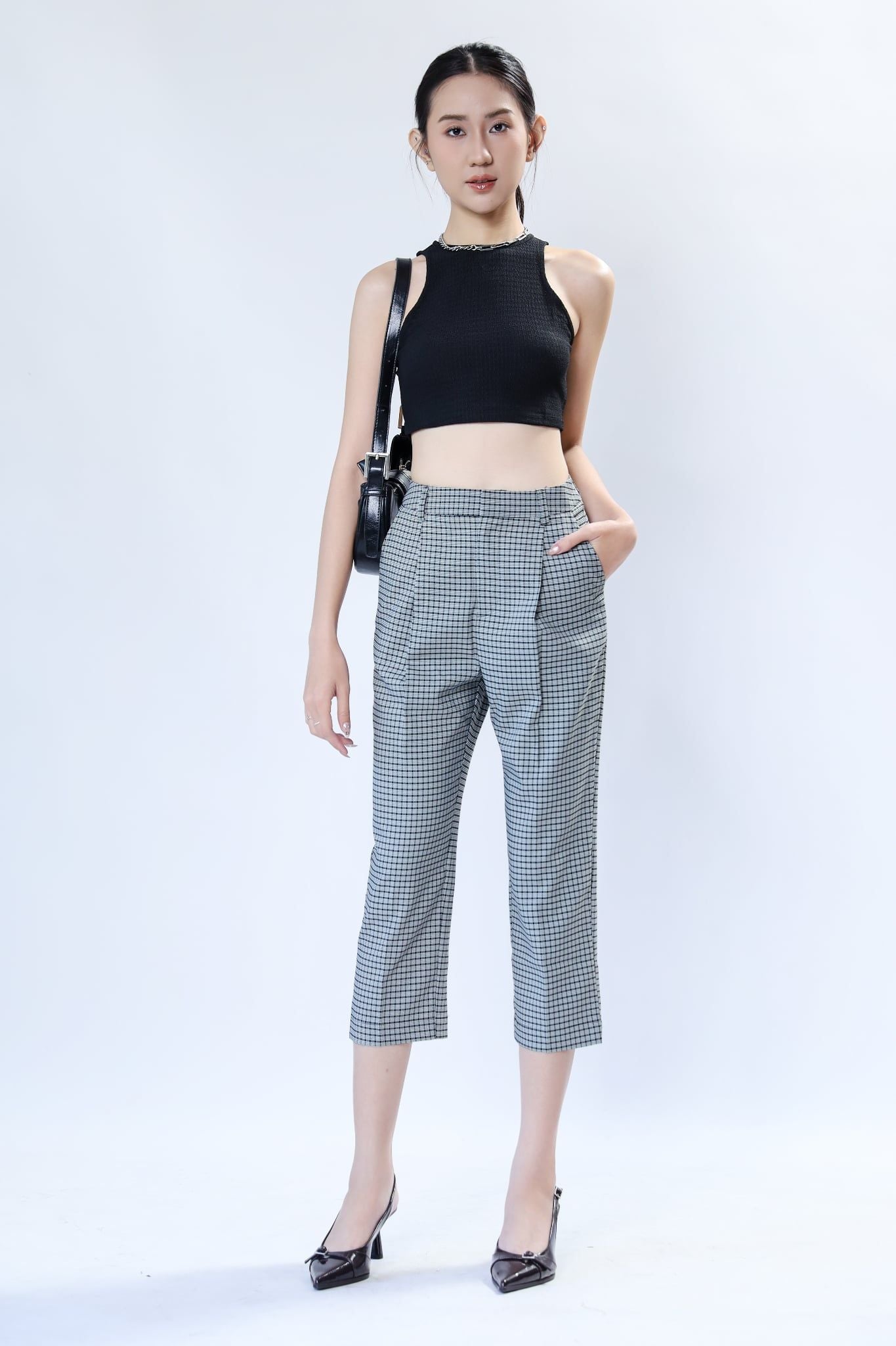 Áo thun ba lỗ Thun nhún thời trang 10107359