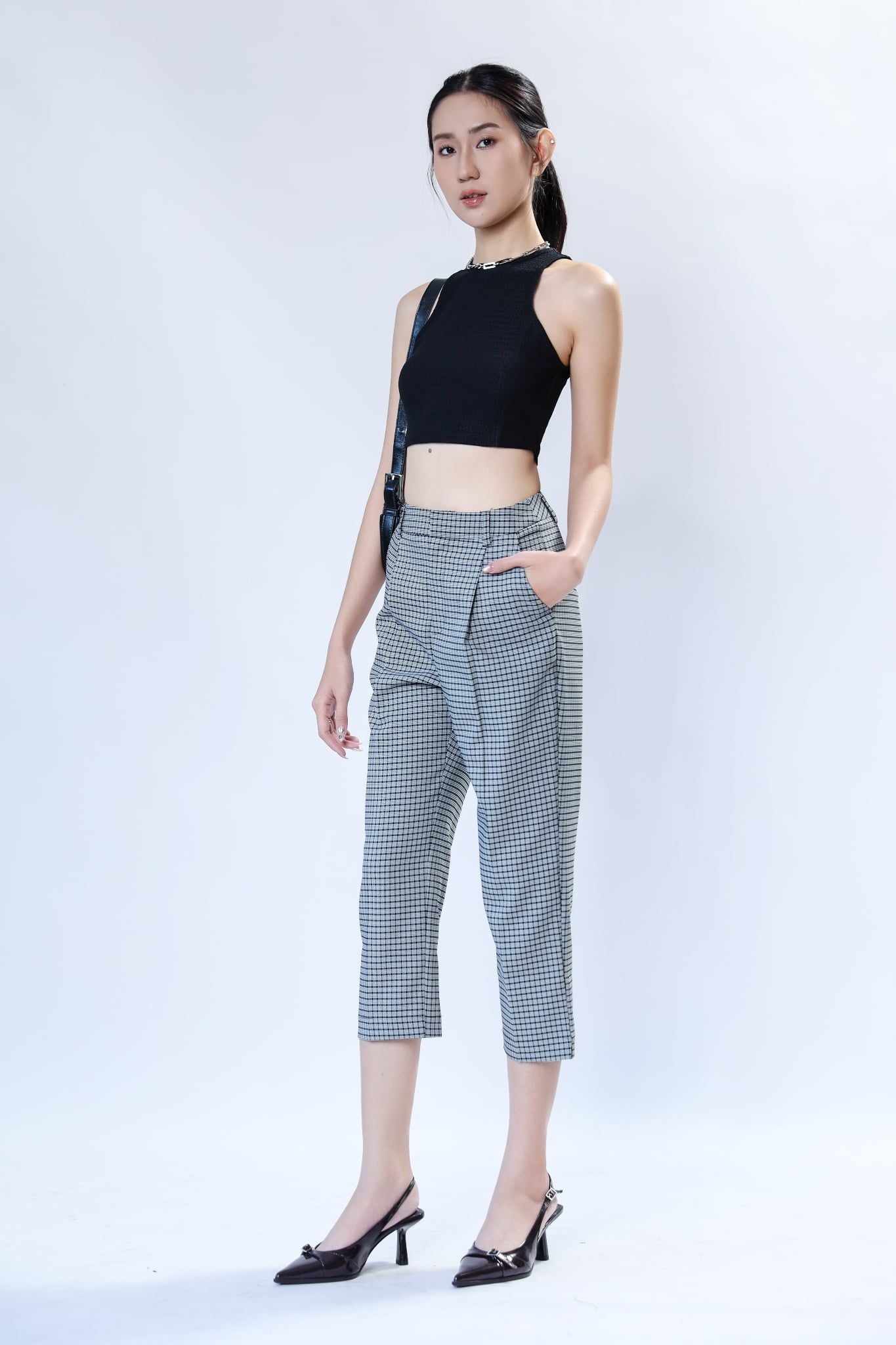 Áo thun ba lỗ Thun nhún thời trang 10107359