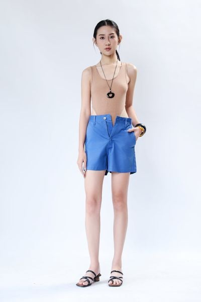 Quần shorts nữ kaki 15008653