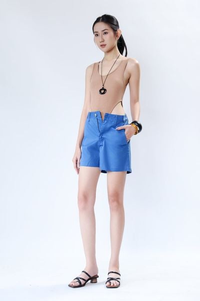 Quần shorts nữ kaki 15008653