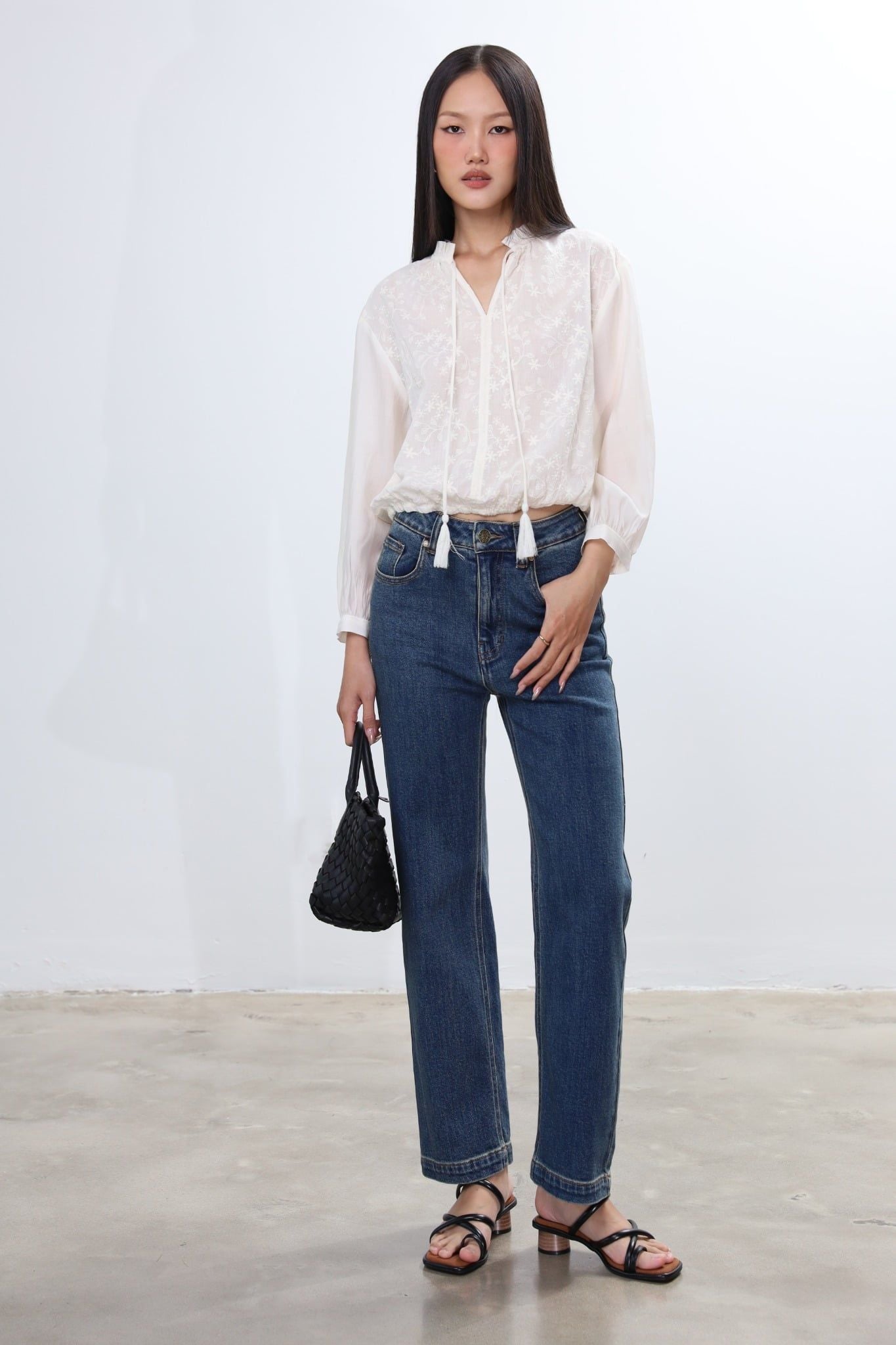 Quần Jean Ống Suông 11112257