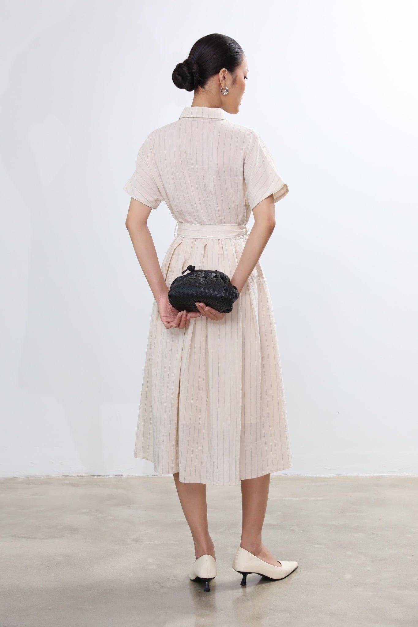 Đầm Somi Linen Tay Ngắn 11012251