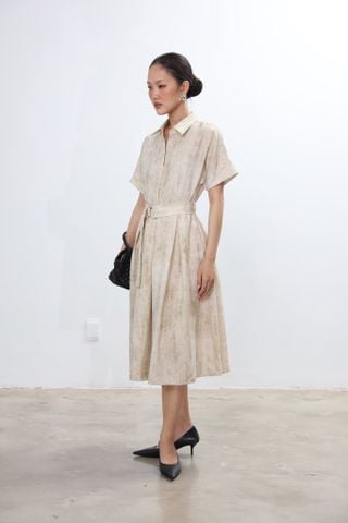 Đầm Somi Linen Tay Ngắn 11012251