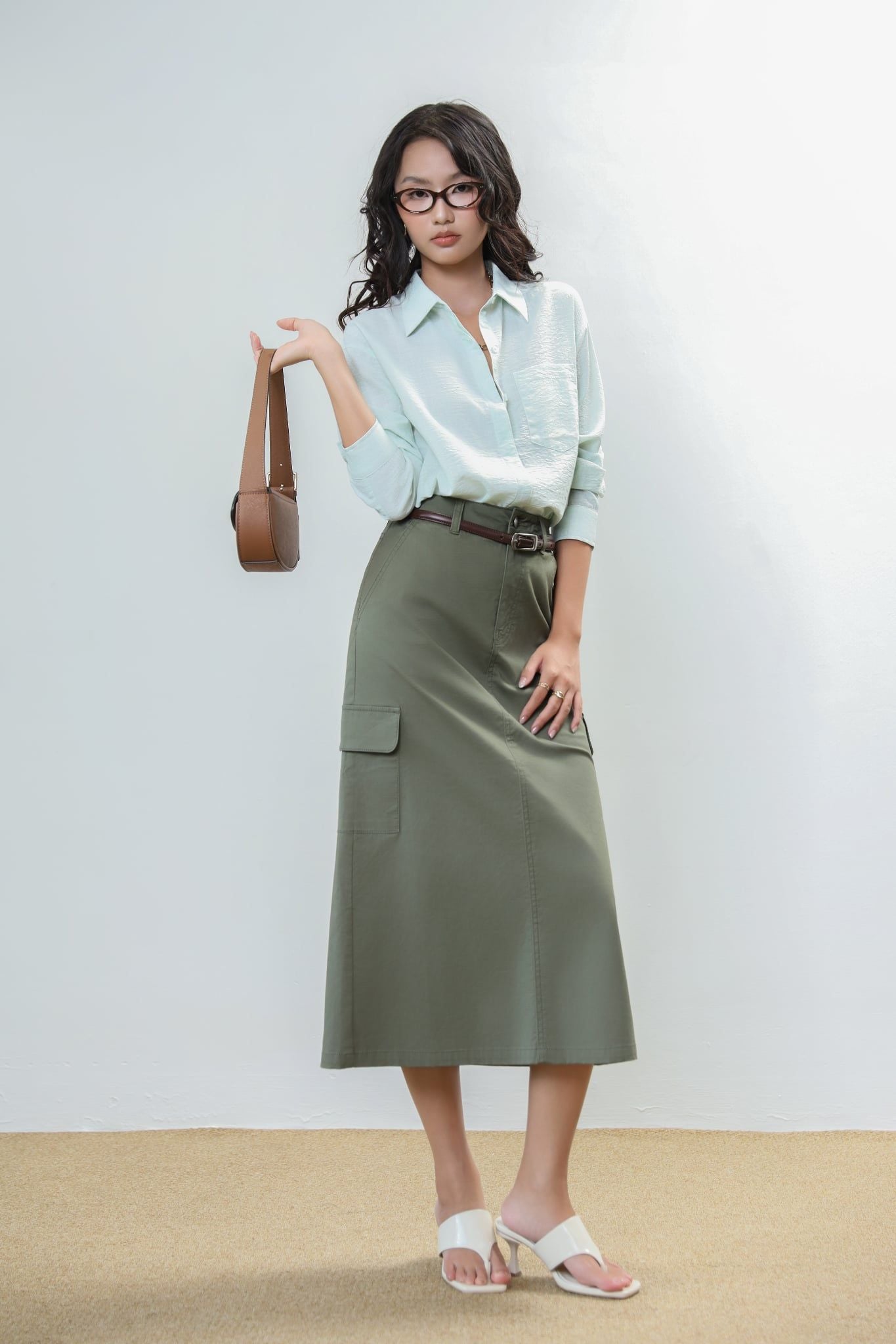 Áo sơ mi form rộng DT 10612446