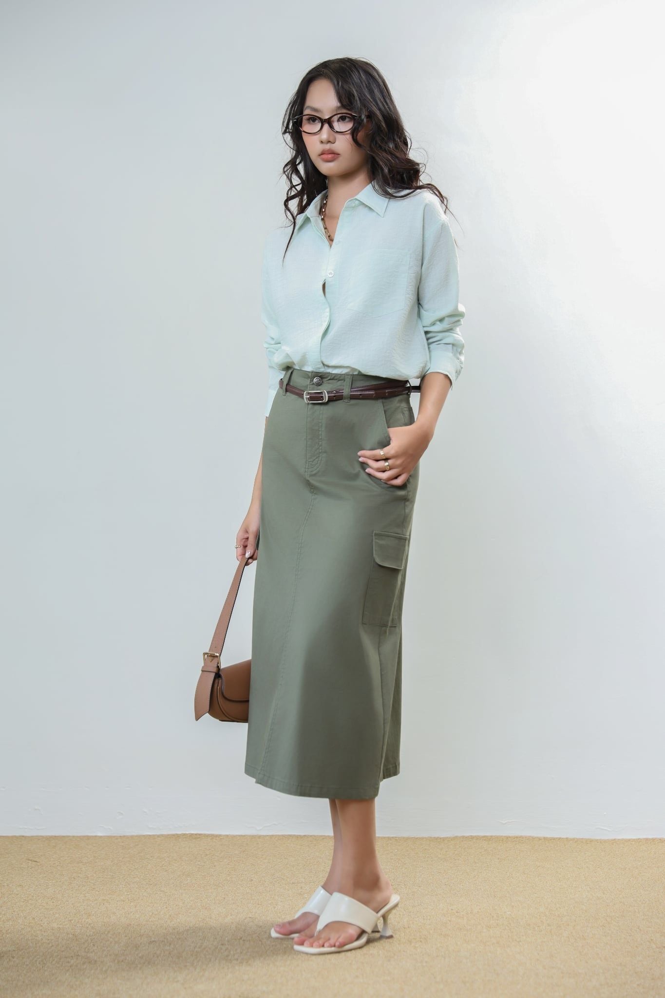 Áo sơ mi form rộng DT 10612446