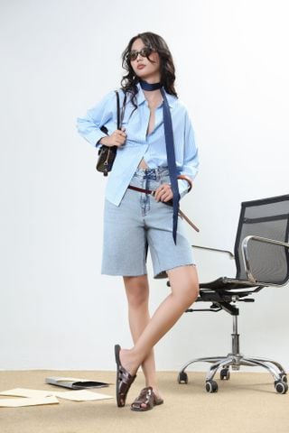 Áo sơ mi form rộng DT 10612448