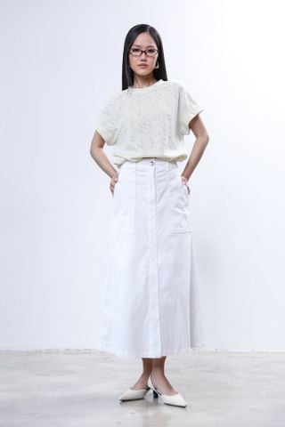 Chân Váy Kaki Kiểu Vừa 17012324