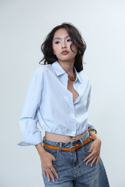 Sơ mi Croptop dài tay 10612460