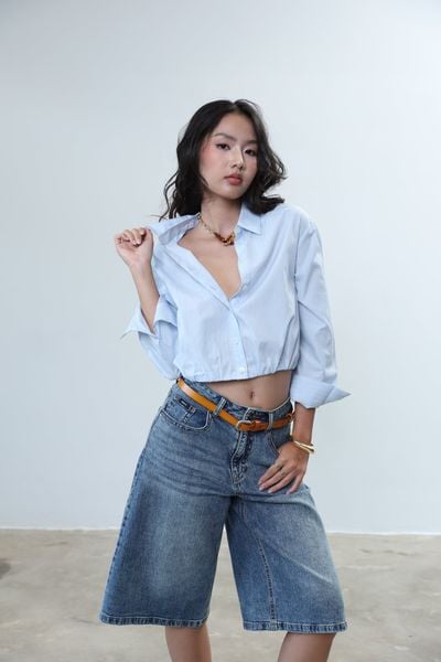 Sơ mi Croptop dài tay 10612460
