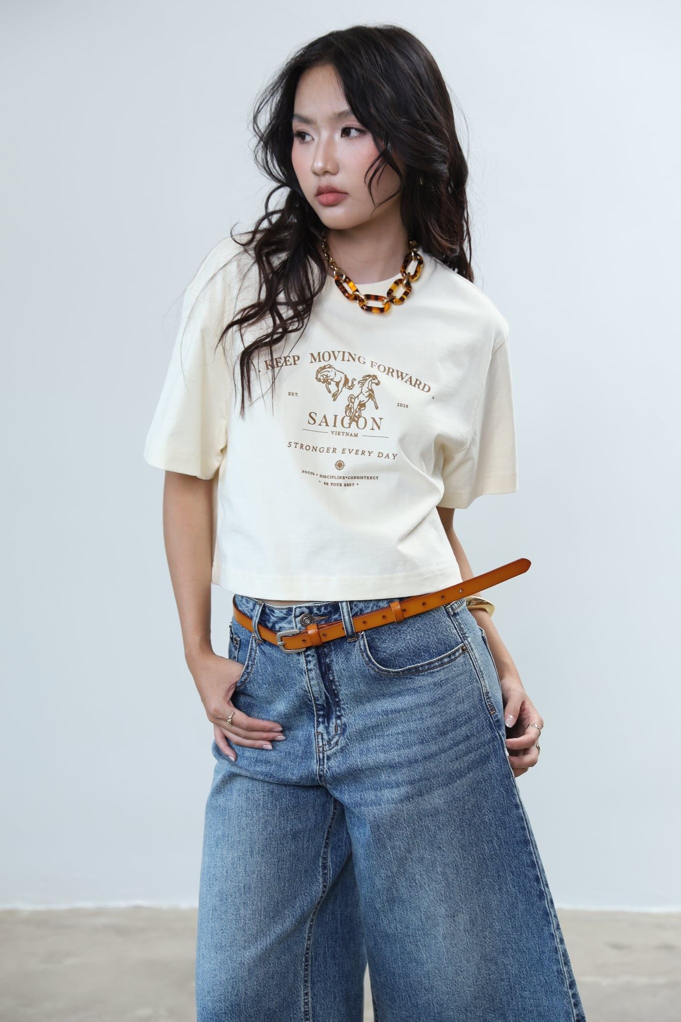 Thun chữ croptop 10212466