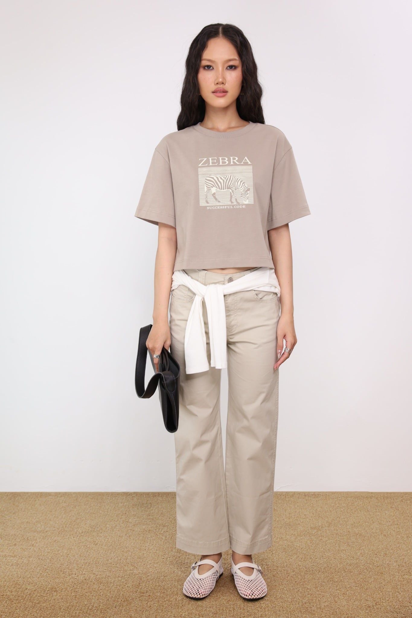 Áo Thun Hình Croptop 10212153
